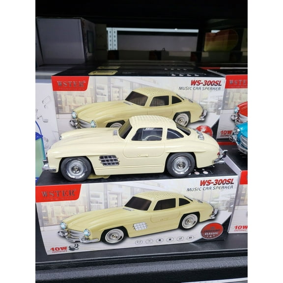 Bluetooth Speaker Car WS-300SL Rechargeable with USB, FM Radio Support