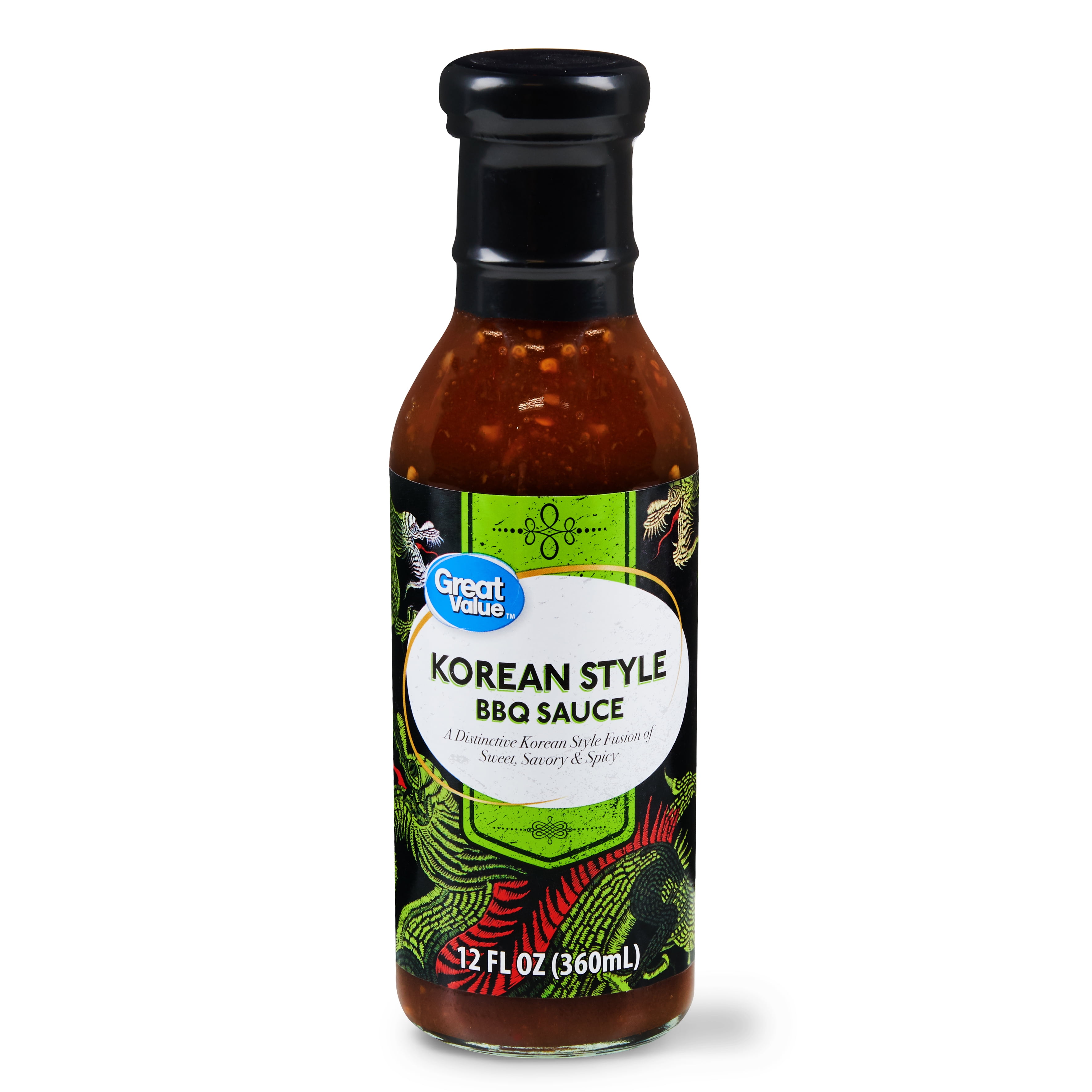 Great Value Korean Style BBQ Sauce, 12 fl oz