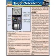 BarCharts 9781423216711 Ti-83 Plus Calculator Quickstudy Easel