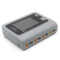 thumbnail image 1 of Q4AC 4x50w 4 Puertos XT60 con Adaptadores XT30 Cargador Inteligente CA CC Pantalla IPS Gran Angular Transparente para Batería Lipo Enchufe Estadounidense, 1 of 5
