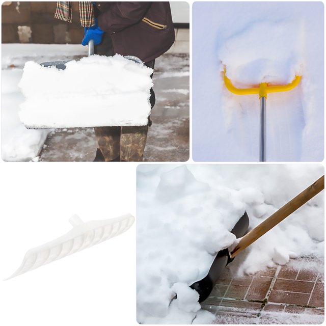 unbranded Snow Cleaner Con Mango Ergonómico Y Plástico Duradero Para Eliminación De Nieve Exterior