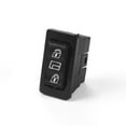 thumbnail image 6 of 12V 20A 3In1 Car 5pins DPDT Power Door Glass Switch Door Lock Control Plastic, 6 of 8