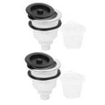 thumbnail image 5 of AURARMLET 2 Sets Stainless Steel Sink Drain Strainer Basket for Kitchen Sink, and Multi-Purpose, Ideal for Home and, 5 of 7