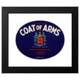 thumbnail image 2 of Anonymous 24x20 Black Modern Framed Museum Art Print Titled - Coat of Arms Brand Produce Label (1930-1950), 2 of 5