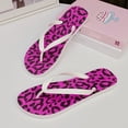 thumbnail image 4 of CAIXIA Women Platform Flip Flops Rhinestone Wedge Sandal Comfortable Dressy Home Heel Slippers, 4 of 7