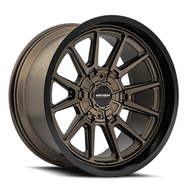 18x9 Mayhem 8116 Intrepid Satin Bronze Wheel 5x5/5x5.5 (-12mm)