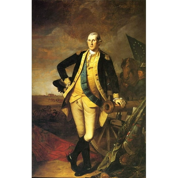 George Washington At Princeton - CANVAS OR FINE PRINT WALL ART