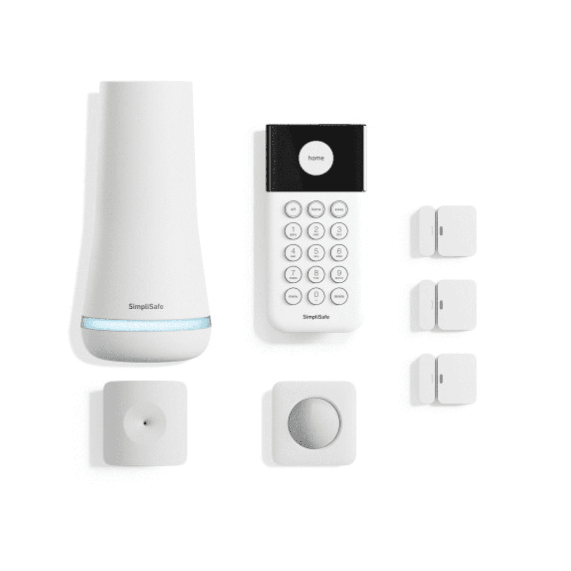 SimpliSafe 7-piece Home Security System - Optional 24/7 Professional Monitoring - No Contract