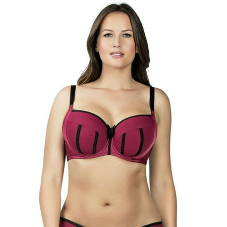 PARFAIT Women s Charlotte Underwire Padded Bra - Rio Red - 42I
