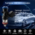 thumbnail image 3 of HiSport Fuel Injector 0280158233 5184085AC 1PCS Compatible with Chrysler Dodge Ram Jeep Bosch 3.6L, 3 of 8