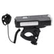 thumbnail image 5 of Luz delantera para bicicleta, linterna impermeable, bocina de advertencia, recargable por USB para ciclismo, color plateado, 5 of 10
