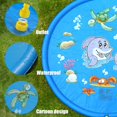 thumbnail image 4 of Juego de tapete rociador de agua Brillar 170 cm PVC portátil para niños, 4 of 5