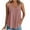 Pink, variant on ZQGJB Plus Size Womens Tank Tops Casual Solid Color Flowy Eyelet Spaghetti Strap Summer Tops Sexy Sleeveless Shirts Loose Fit Tunic Camisoles Blue XXXL
