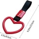 thumbnail image 3 of Pulsera decorativa para coche en forma de corazón Anillo de advertencia Anillo de advertencia para el parachoques trasero Adecuado para el interior y el exterior del coche, 3 of 4