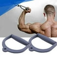 Gym Single D Handle Cable Machine Attachment Exercise with Rotating