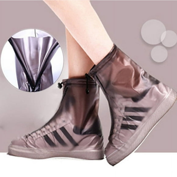 Reusable Rain Boot Rain Shoe Covers Non Slip Waterproof Overshoes Foldable Galoshes Men/Women/Kids