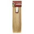 thumbnail image 2 of SAYFUT 23" Long Straight Full Head Clip in Synthetic Hair Extensions Double Weft 7 Pieces 16 Clips 160g Ash Blonde mixed Bleach Blonde, 2 of 2