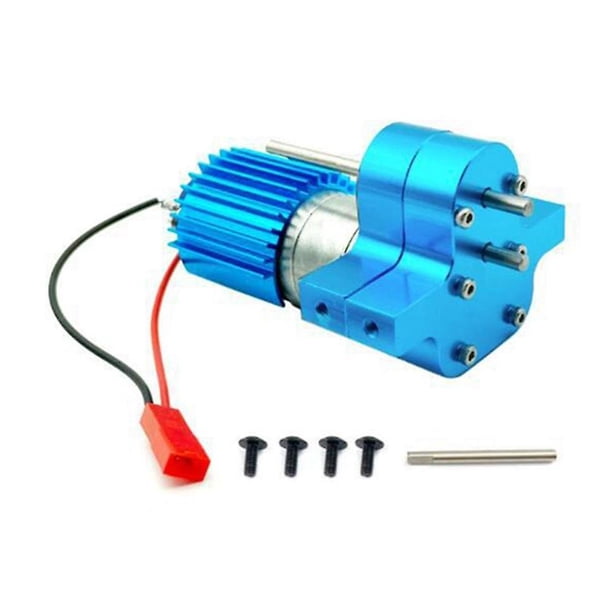 Caja de cambios portátil de metal 370 Motor de reducción con disipador de calor Camioneta Pickup Caja de cambios adaptativa de dibujos animados Ass