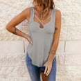 thumbnail image 2 of Cute Sexy Summer Plus Size Tops For Women Tank Tops For Women 2026 Women Extra Long Tunic Tops For Leggings Dressy T Shirts For Women Loose Fit Graphic Tees, 2 of 6