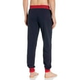 thumbnail image 2 of Champion Life Men's Rib Cuff Sleep Pants, Navy w C Logo, Small, 2 of 2