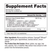 NatureWise Max Probiotics 30 Billion CFU + Organic Prebiotic - 60 Capsules[2-Month Supply]