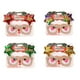 thumbnail image 1 of Paquete de 4 gafas de fiesta de Navidad, decoración navideña, montura de gafas para disfraz, decoración de fiesta, regalo de Navidad, 1 of 5