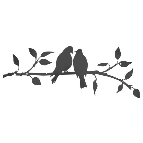 MasteelfCA Bird Shape Tree Branch Decor Garden Branch Tree Stake Decor Garden Decor