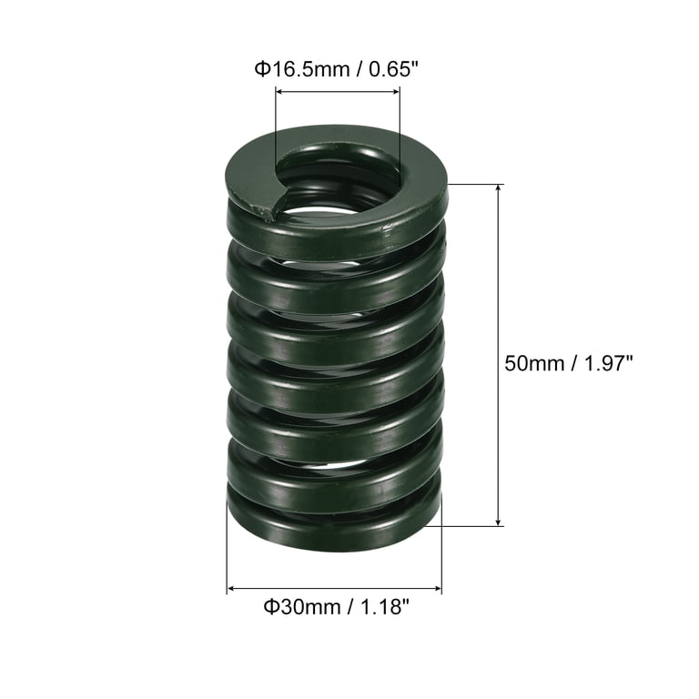 3D Printer Die Spring Uxcell S - 2pcs Green Heavy Load Compression ...
