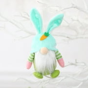 EOPUING Easter Day Decorations toy Ornaments Rudolph Faceless Doll Rudolph Plush toy