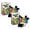 2 Pcs, variant on Rocking Dice Game,Non-Stop Fast Simultaneous Gameplay Dice Rolling Board Game,Fast-Paced Party Game for Family Game Night Travel Camping,Fun Gift for Players and Game Enthusiasts(1 Set)