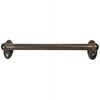 Alno A8022-18 Classic Traditional 18" Wide Single Rod Solid Brass 1" Thick Bathroom Towel