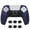 Midnight Blue, variant on PlayVital Midnight Blue 3D Studded Silicone Case for PS5 – w/ 6 Thumbstick Caps & Charging Station Compatible
