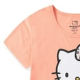 thumbnail image 2 of Hello Kitty Sanrio Short Sleeve T-Shirt & Bike Shorts (Girls), 2 Piece Set, Sizes 4-12, 2 of 6