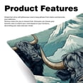 thumbnail image 2 of Yak Velvet Throw Pillow Covers with Unique Patterns - Set of 2, 16x16, 18x18, 20x20 Inches or Living Room, Bedroom, and More!, 2 of 6