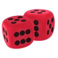 thumbnail image 4 of Shisuyan 2pcs Large Foam Dice For Kids Classroom Activities Party Games Big Eva Dice Set Foam Dice Prop Party Game Foam Dice For Interactive Learning And Entertainment, 4 of 9