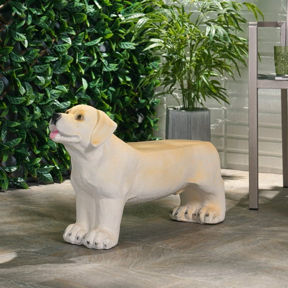 Brown Dog Enchant Bench - No Assembly, Enhances Patio Appeal Outdoor In With Delightful