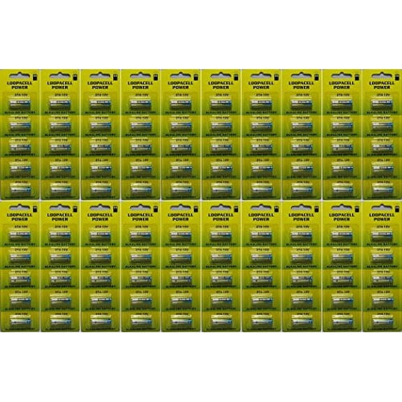 Loopacell A27 Battery, 12 Volt - 100 Pack