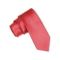 thumbnail image 3 of Mens Wedding Tie Wholesale Groomsman Solid Color Skinny Ties 5 Pack (2 inch), 3 of 3