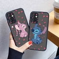 thumbnail image 2 of Matte Case for Samsung Galaxy M62 M53 M52 M51 M33 M32 M31 M30S M23 5G J8 J7 J6 J5 J4 Case Funda Capa Lilo & Stitch Cartoon Anime, 2 of 5