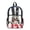 American Eagle 250Th, variant on ZIATUBLES Clear Backpack Heavy Duty, Piano Key Cat Melody Print Fabric & PVC Transparent Bag, Large Capacity See Through Backpack for School College Work Travel Security