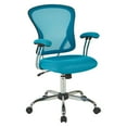 thumbnail image 2 of OSP Home Furnishings Juliana Task Chair with Blue Mesh Fabric Seat, 2 of 4
