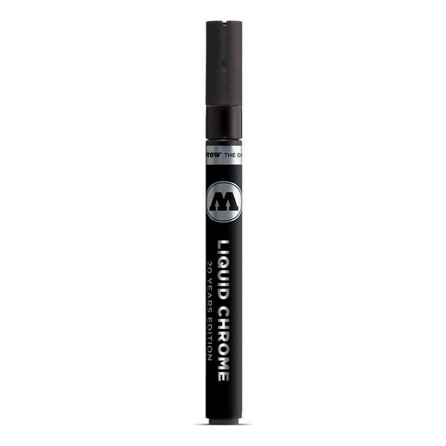 Marcador Molotow Liquid Chrome 2 Mm Plata 1 Unidad