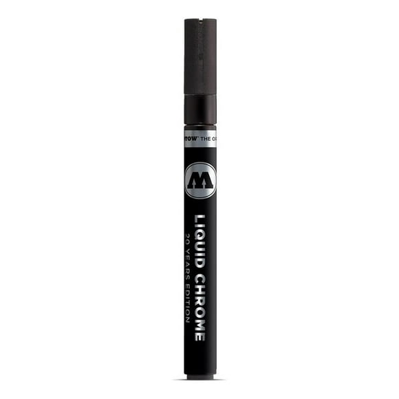 Marcador Molotow Liquid Chrome 2 Mm Plata 1 Unidad