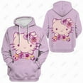 thumbnail image 1 of Hello Kitty Mignon Kitty Automne/hiver Chandail Imprimé pour Femmes Mode Décontractée Chandail à Capuche, 1 of 7