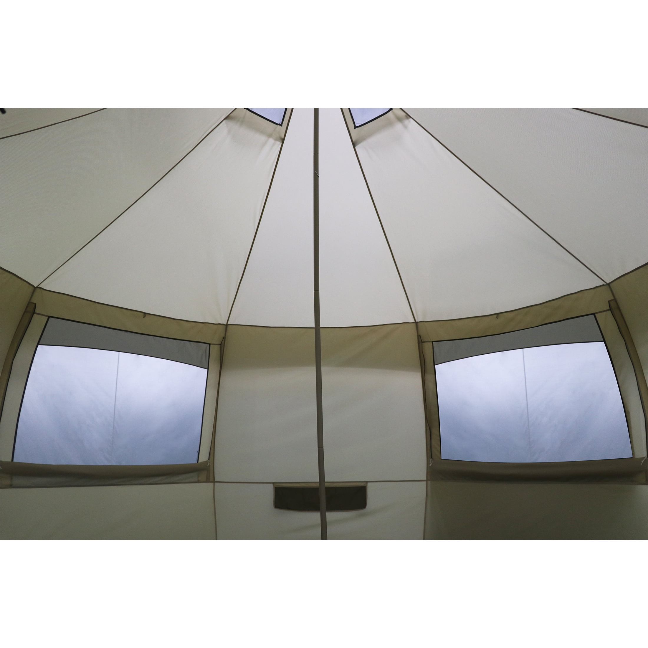 Ozark Trail Mushroom Glamping Bell Tent, with Ripstop Fabric, 6-Person