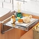 thumbnail image 3 of Organizador de puerta de gabinete, estante colgante, plegable, para organizar especias de cocina, estante de almacenamiento, estante de cocina, 3 of 5