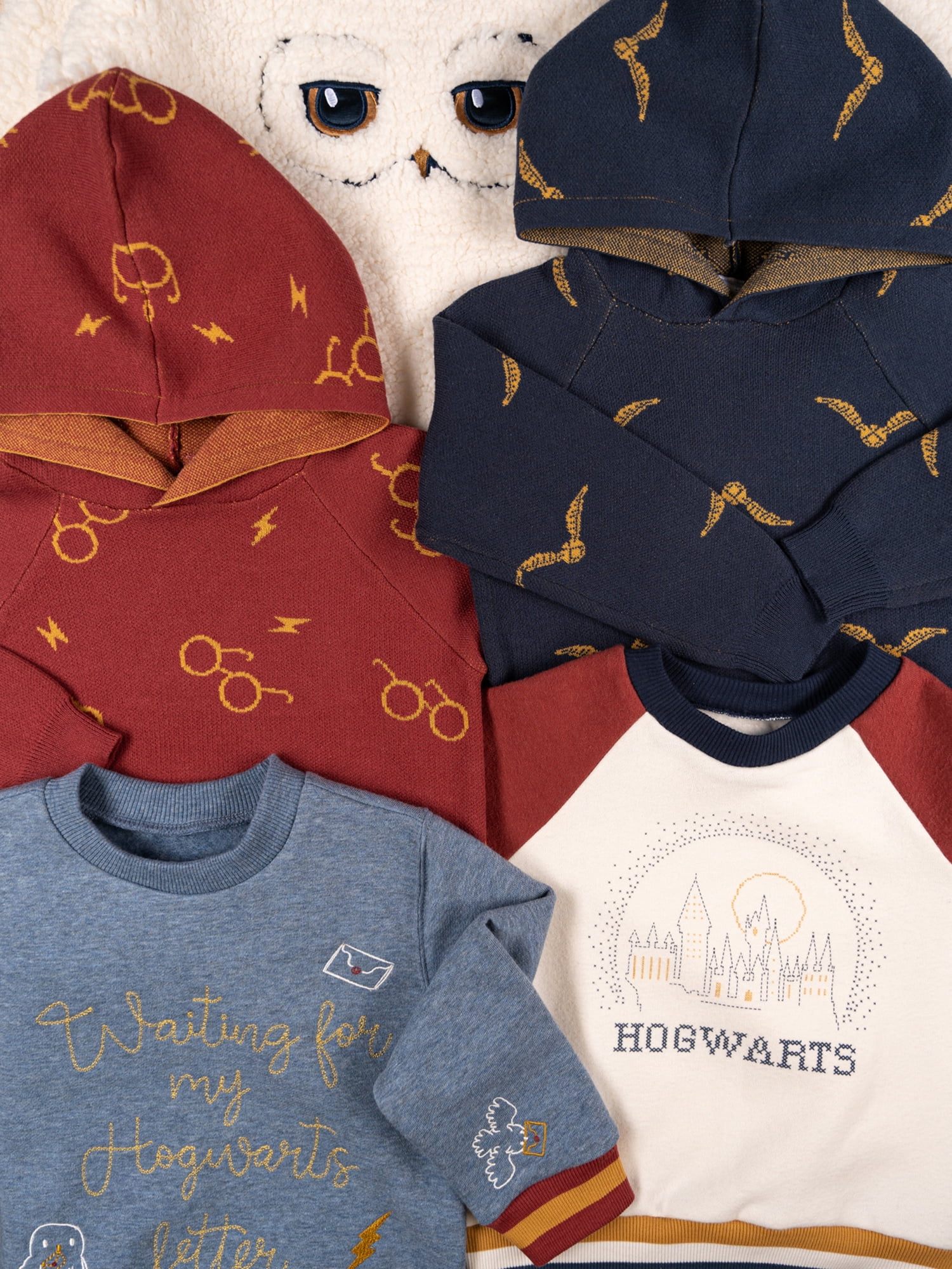 Modern Moments x Harry Potter Toddler Unisex Sweater Knit Hoodie, Sizes 12M-5T