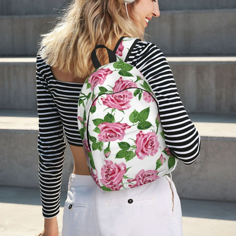 Green pink backpack online