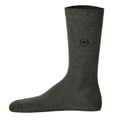 thumbnail image 3 of Tom Tailor Men's Socks, 3 Pack - Basic, Cotton Blend, Solid Color Grey 39-42 (Uk 5,5-8), 3 of 3
