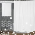 thumbnail image 3 of Dznils White PEVA Shower Curtain Liner Bathroom with Hooks Mildew Resistant Waterproof, 72" W x 72" H, 2 Pack, 3 of 10